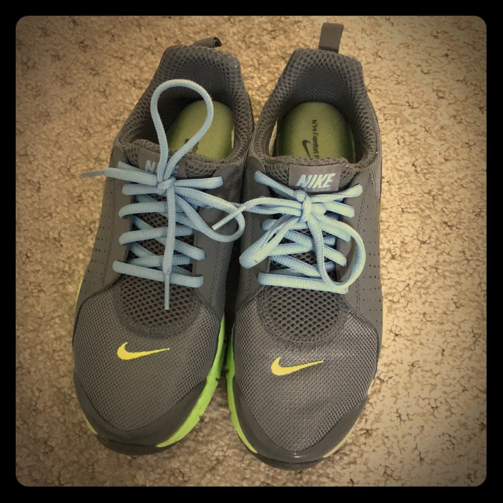 Nike tennis shoes! Super comfortable!